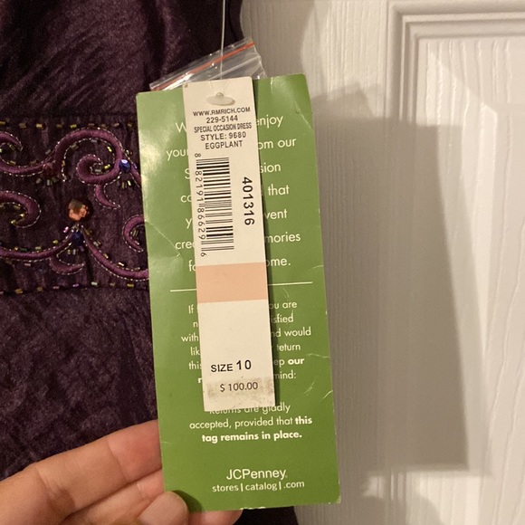 Women’s  Formal R & M Collection size 10 brand new with tags long 56” - Picture 5 of 13